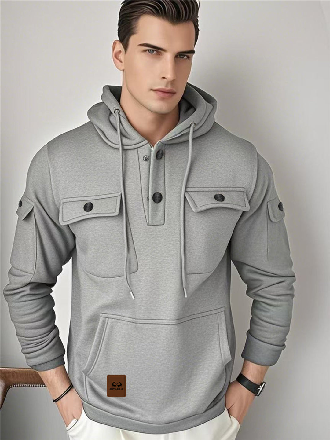 Men's Multifunctional Hooded Jacket Mune Fashion