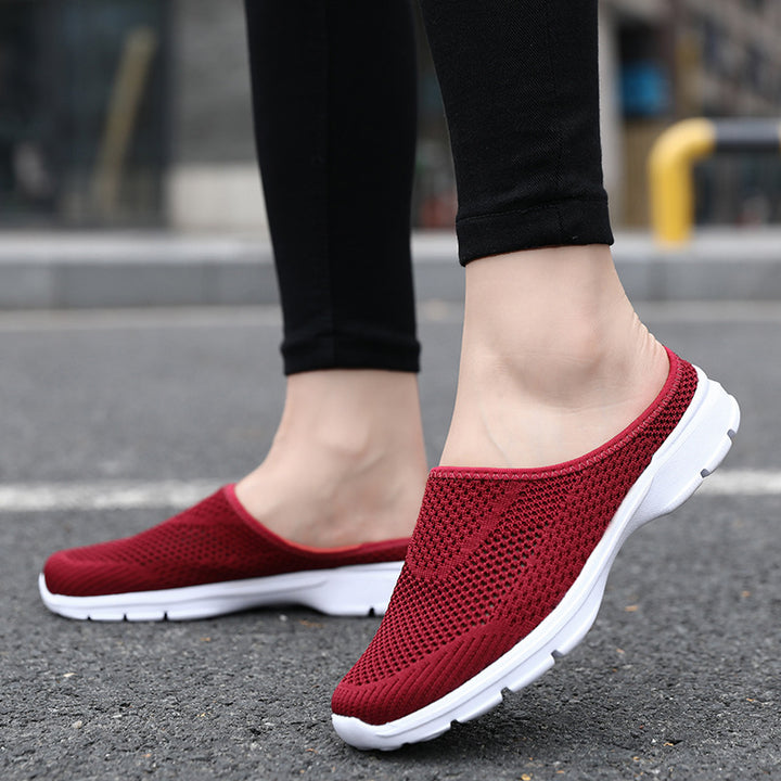 Ladies knitted comfort mule with viscoelastic insole Mune Fashion