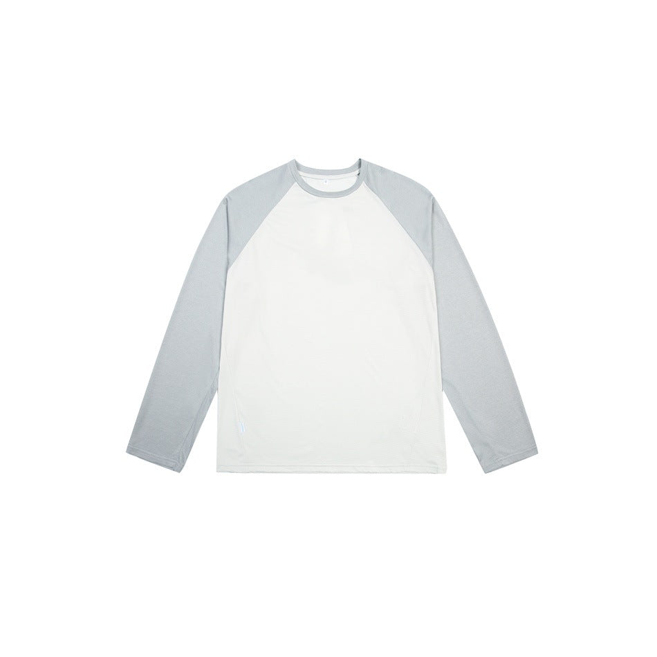 Unisex Raglan Long Sleeve Shirt made of lightweight cotton blend with waffle texture Mune Fashion