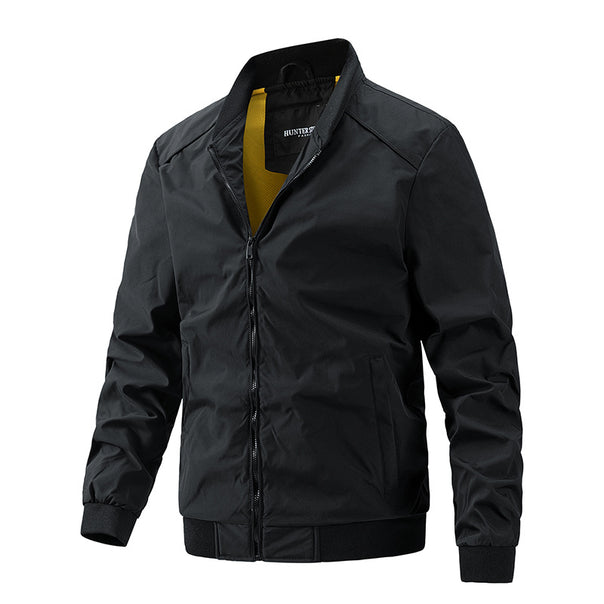 Men's water-repellent lightweight bomber jacket with breathable mesh inner lining Mune Fashion