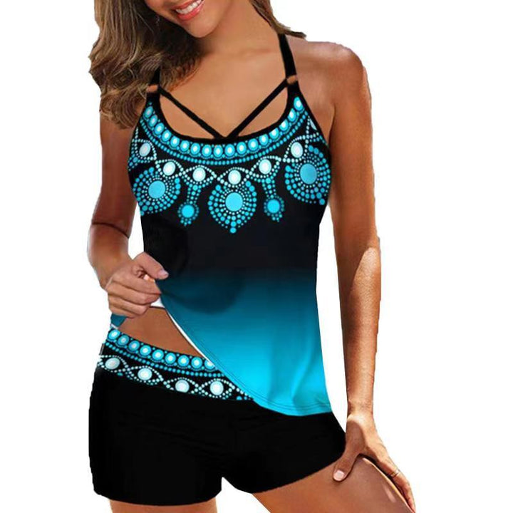 Women's Sports Bath Blouse with Shorts Mune Fashion
