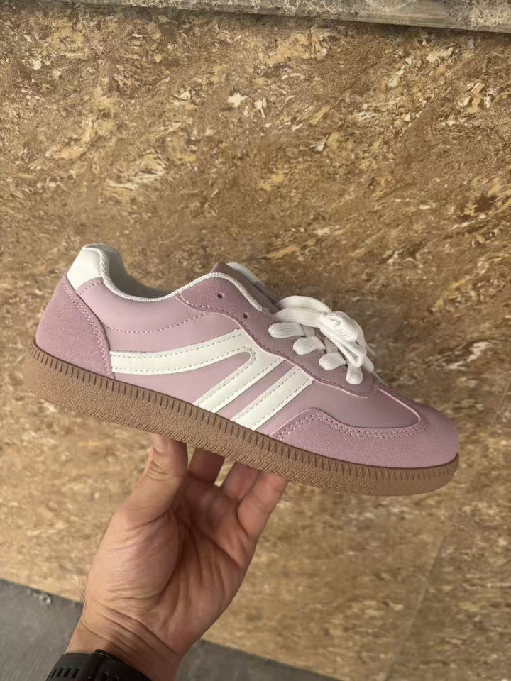 Damen Mary-Jane-Sneaker mit Klettverschluss und gepolstertem Komfortfußbett Mune Fashion