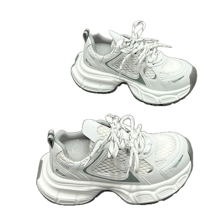 Women’s Sporty Running Sneakers with Breathable Mesh Structure and Trendy Design Mune Fashion
