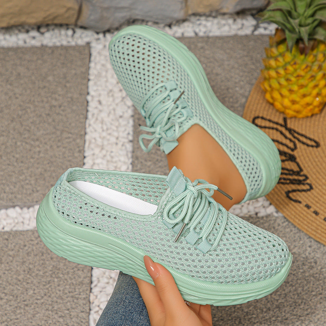 Women's breathable sneakers with elastic upper material and comfortable sole Mune Fashion