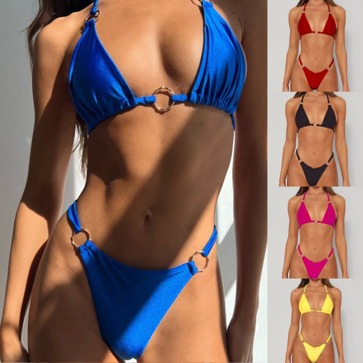 Ladies Triangel Bikini with stylish ring details Mune Fashion