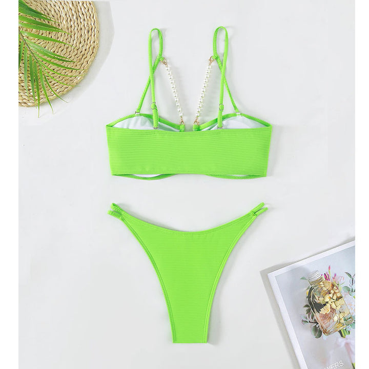 Women's refined bikinis with pearl accents Mune Fashion