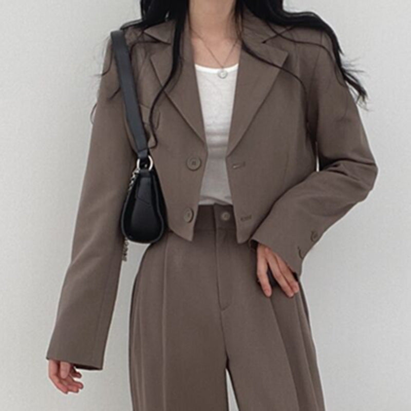 Women's Wide Cut High-Waisted Pants Mune Fashion