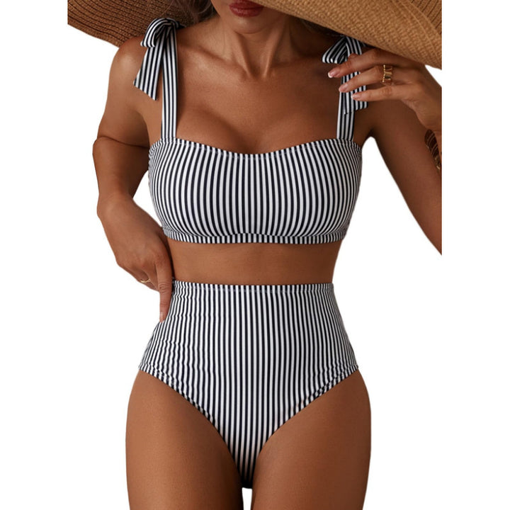 Women High Waist Swimsuit Mune Fashion