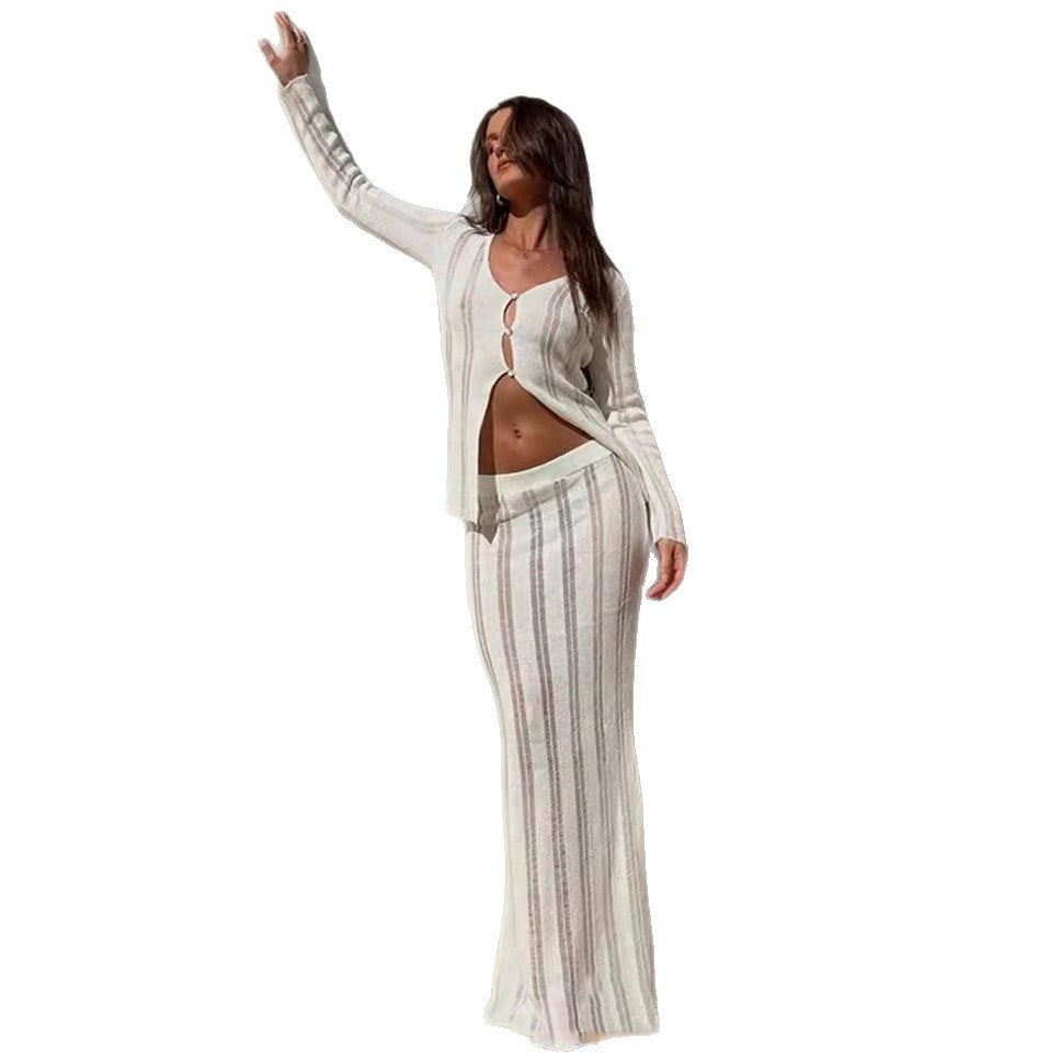 Ladies mesh dress set Mune Fashion