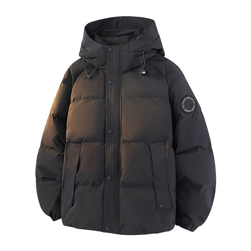 Women Warm Padded Jacket with High Collar Mune Fashion