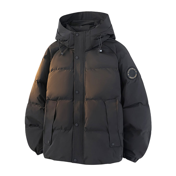 Women Warm Padded Jacket with High Collar Mune Fashion