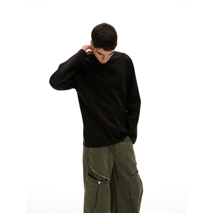 Unisex Oversized Sweatshirt with raglan sleeves and minimalist dividing seams Mune Fashion