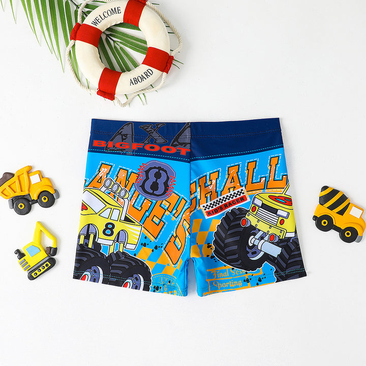Boys swim shorts with maritime motif Mune Fashion