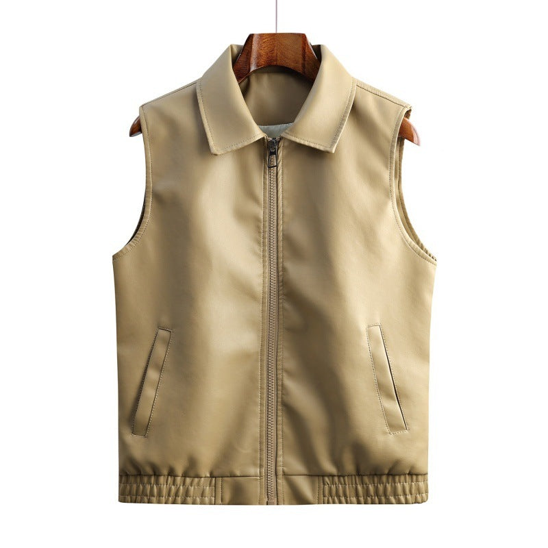 Ladies Stylish Faux Leather Vest