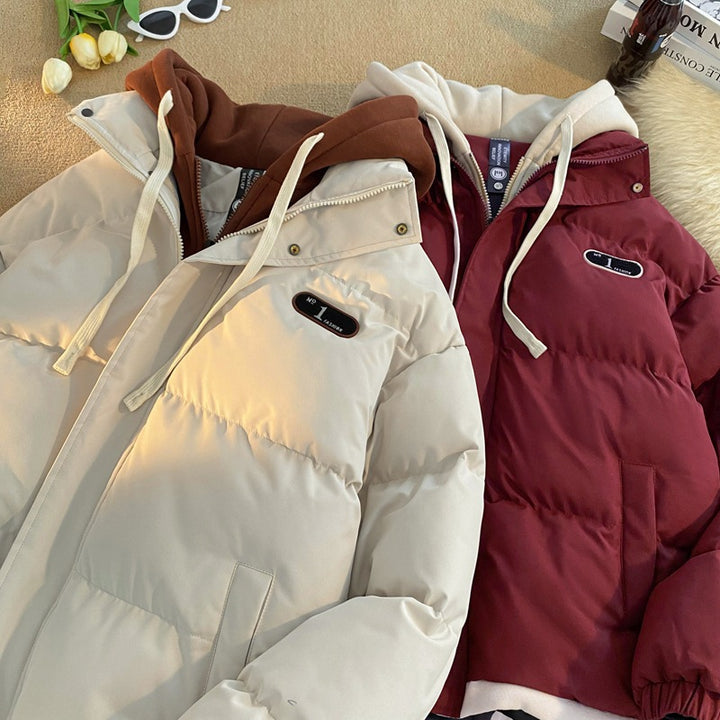 Women Quilted Parka Jacket Mune Fashion