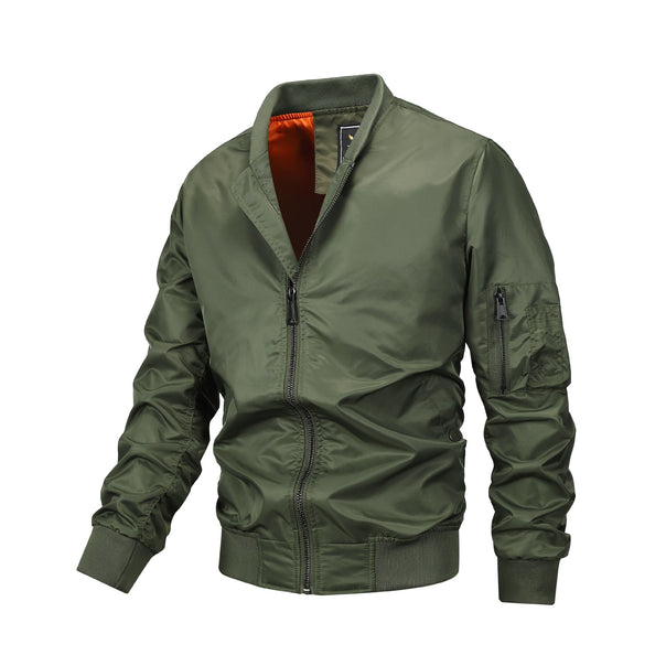 Men's Lightweight and Fashionable Bomber Jacket Mune Fashion