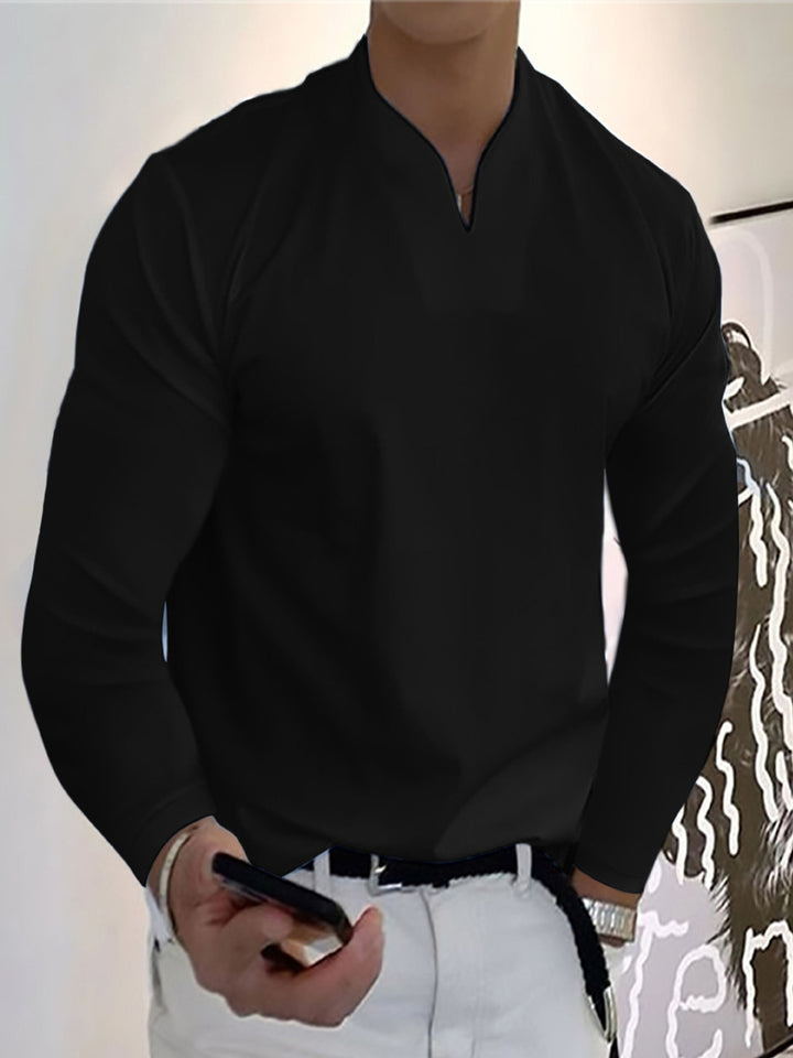 Men's Casual Long Sleeve Shirt Mune Fashion