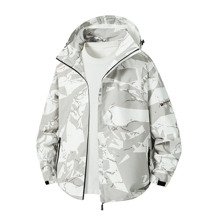 Men's Lightweight Functional Jacket with Hood Mune Fashion