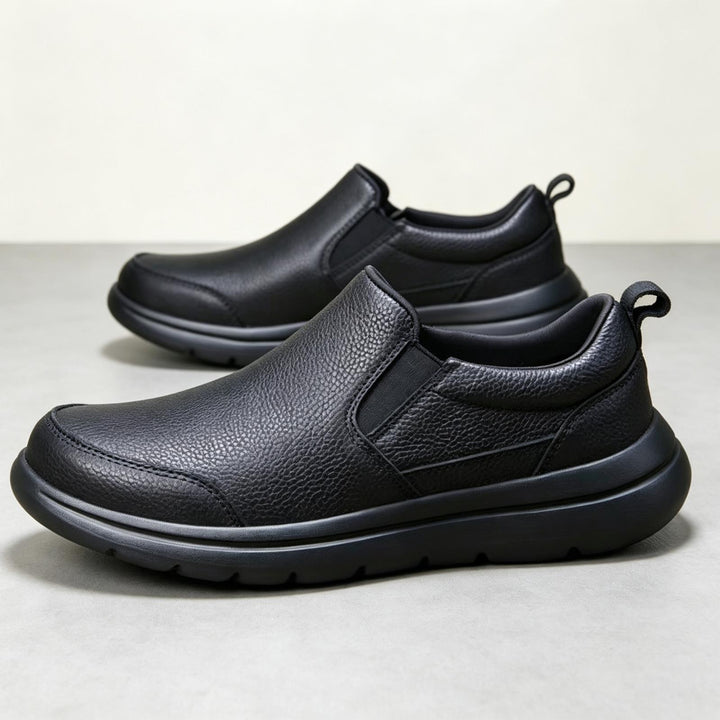 Men's Fashion Slippers made of high-quality leather Mune Fashion