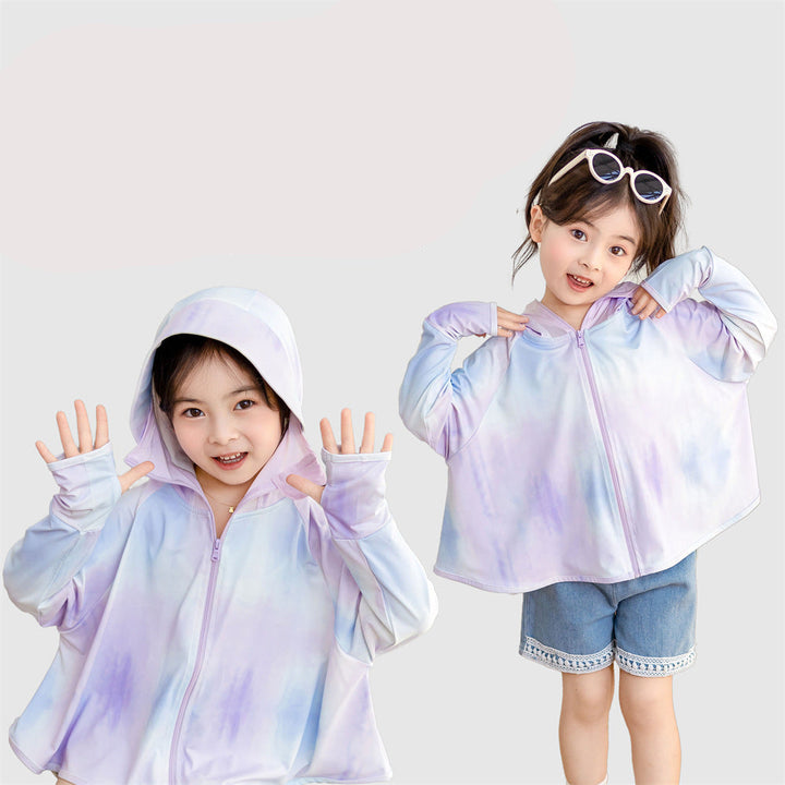 Ladies UV protection jacket with hood and soft material Mune Fashion
