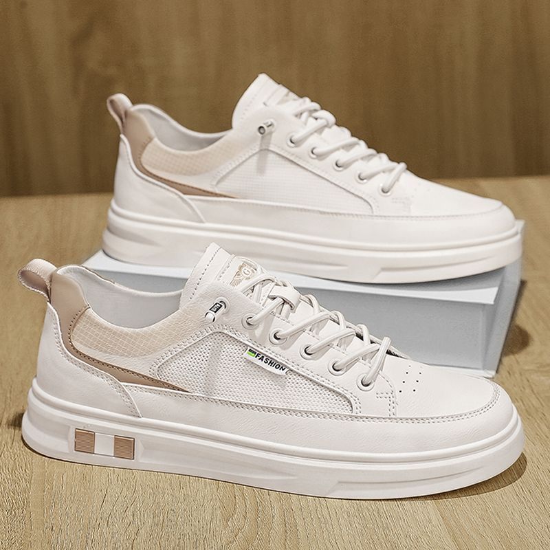 Women's Fashion Sneakers with Breathable Mesh Inserts and Shock-Absorbing Sole Mune Fashion
