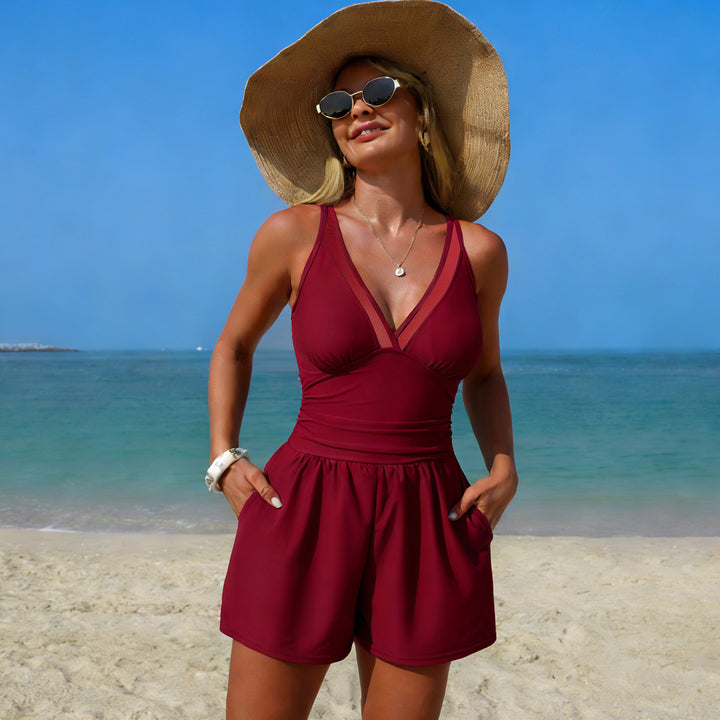 Women Current Swimwear Jumpsuit Mune Fashion