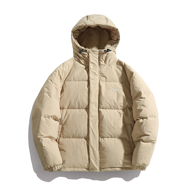 Unisex Padded Hooded Puffer Jacket in Boxy Cut with Thermal Filling and Windproof Shell Mune Fashion