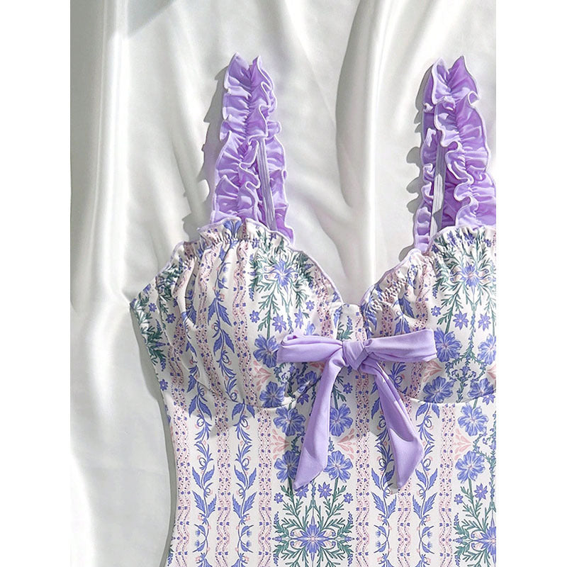 Women Elegant One-Piece with Playful Ruffles Mune Fashion