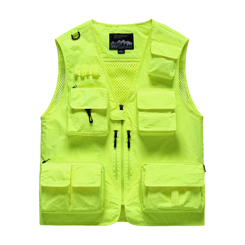 Men's multifunctional fishing vest with pockets Mune Fashion