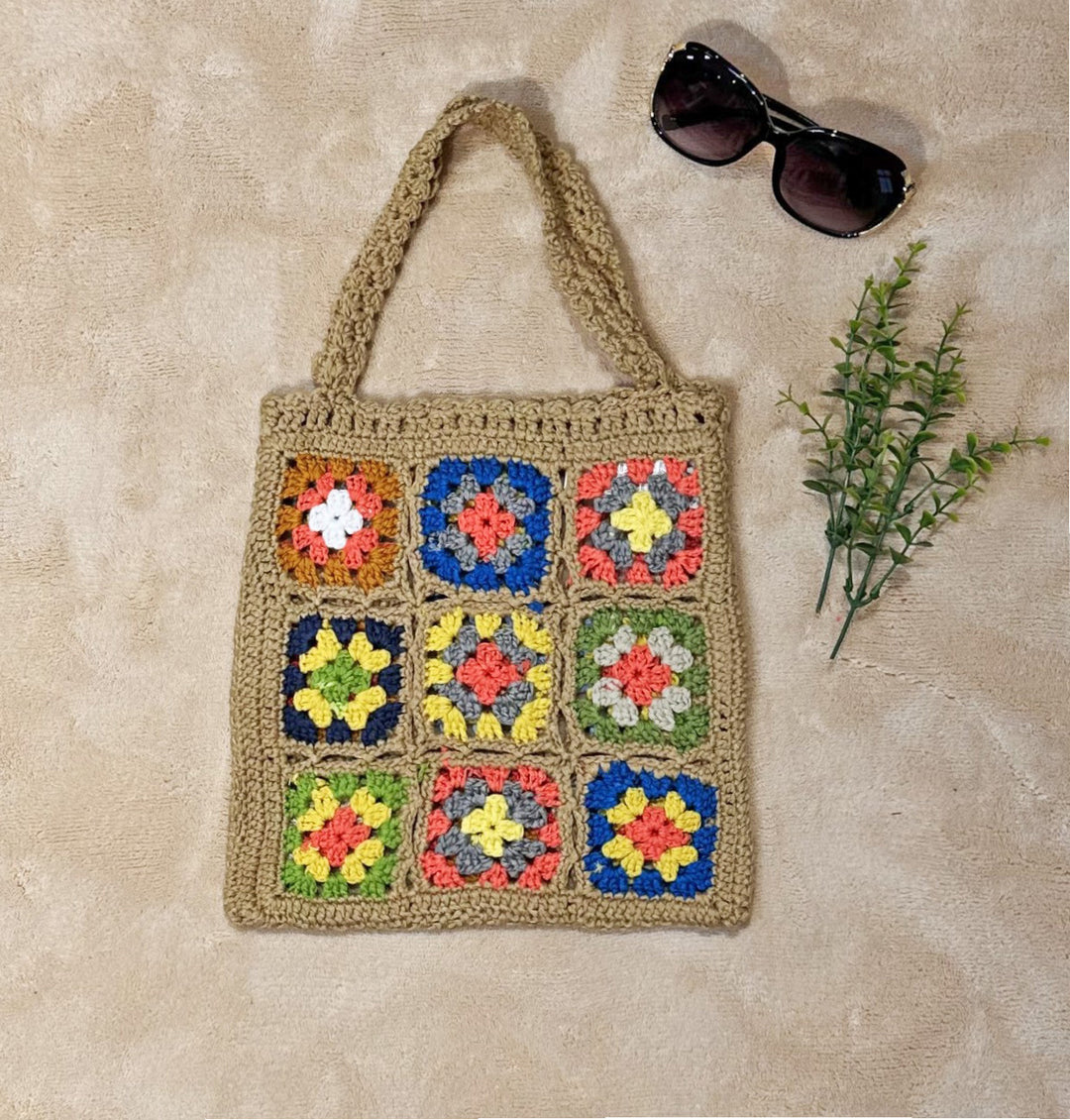 Women Handcrafted Crochet Bag Mune Fashion