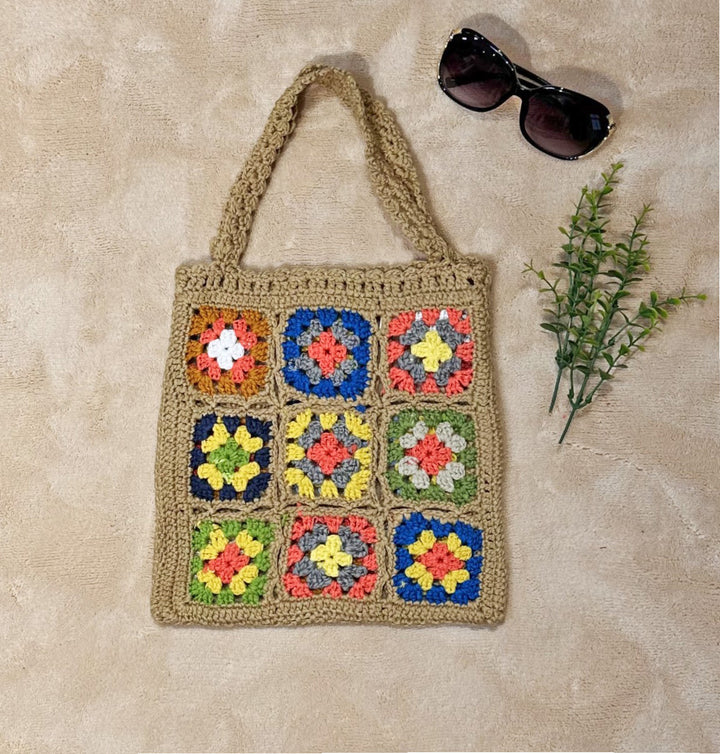 Women Handcrafted Crochet Bag Mune Fashion