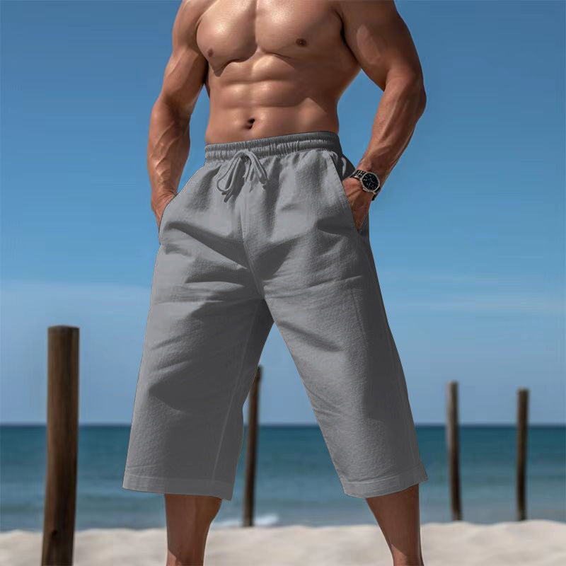 Men's urban summer bermuda in a clear cut with comfort waistband Mune Fashion