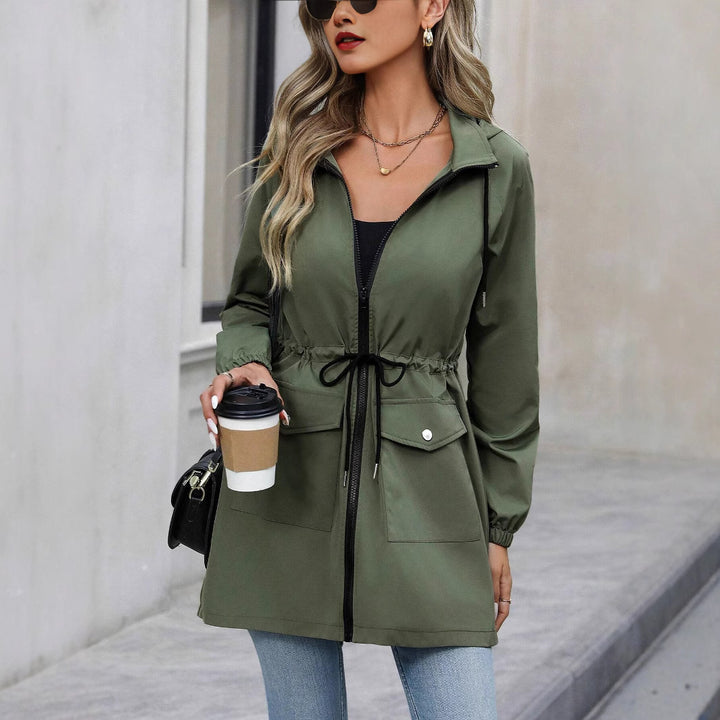 Ladies elegant windbreaker