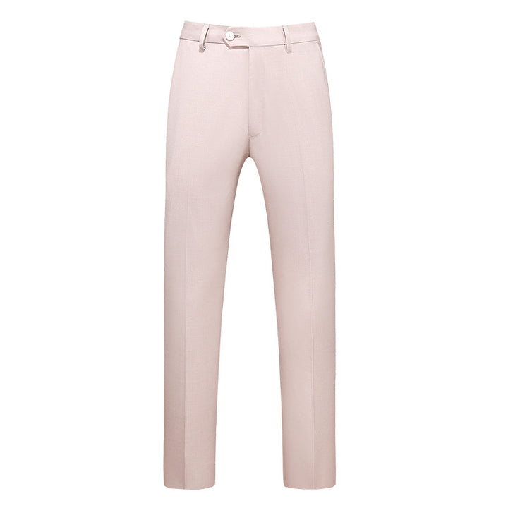 Men's slim premium pleated trousers with stretch waistband and wrinkle-resistant fabric Mune Fashion