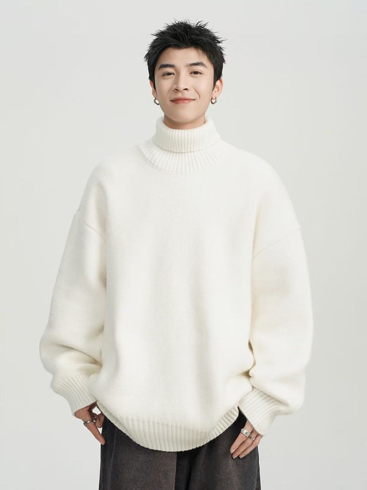 Unisex Oversized Turtleneck Sweater Mune Fashion