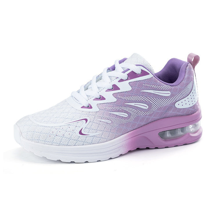 Women's nan performance-oriented fitness sneakers with visible air cushioning and seamless knit upper material Mune Fashion