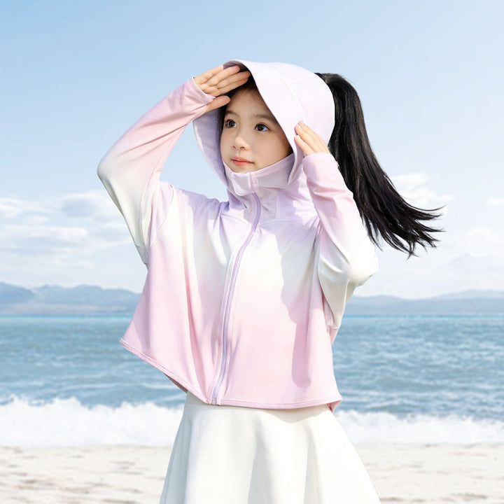 Women's UV protection jacket with hood and lightweight cotton material Mune Fashion