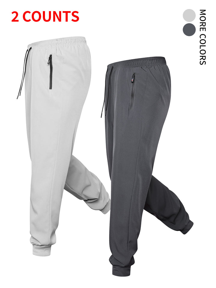 Men's sporty jogging pants with elastic waistband and practical pockets Mune Fashion 1788242867