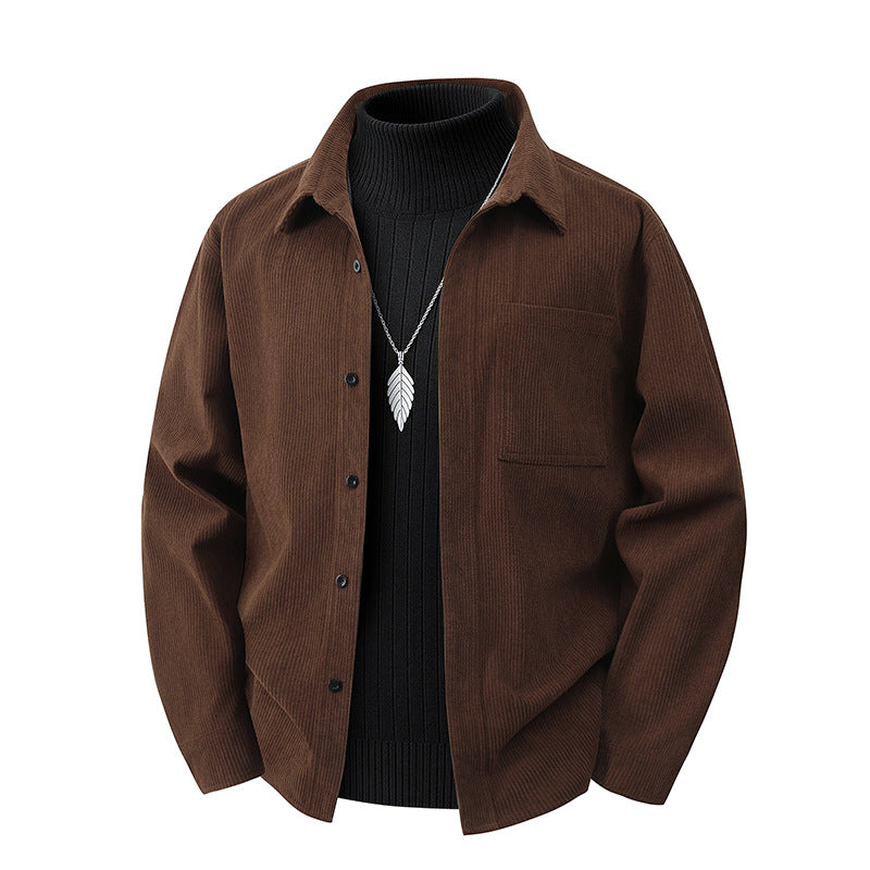 Men's cord jacket with chest pocket Mune Fashion