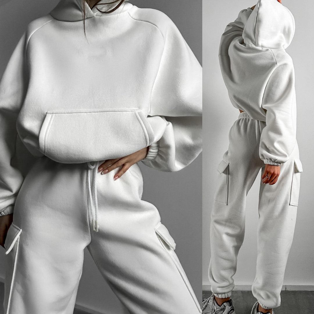 Women's oversized hoodie set with cargo joggers Mune Fashion