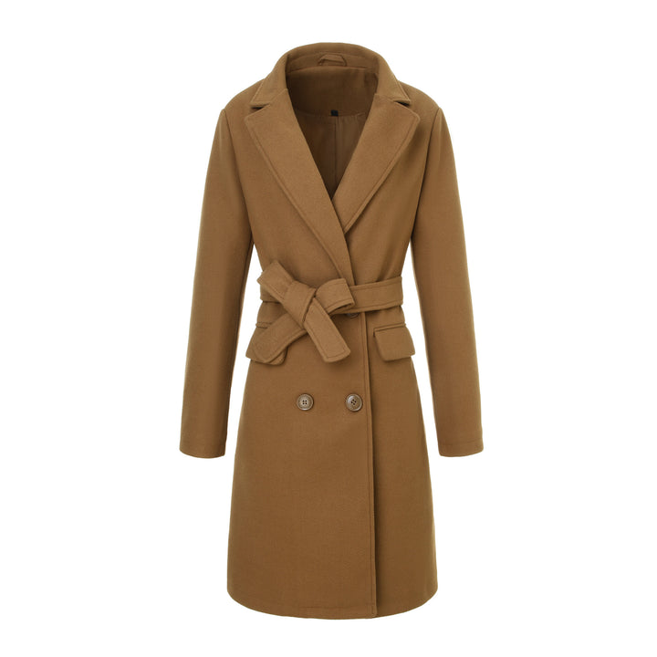 Women's Elegant and Timeless Wrap Coat Mune Fashion
