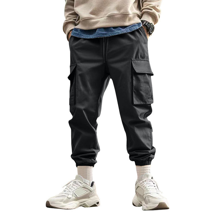 Men's urban utility joggers with multiple pockets and tapered leg Mune Fashion