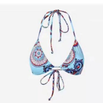 Women's Triangle Bikini with Playful Print Mune Fashion