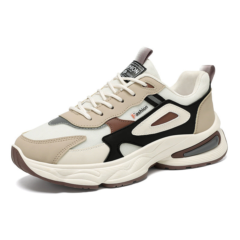 Ladies fashionable sports sneakers with cushioning air cushion sole and breathable structure Mune Fashion