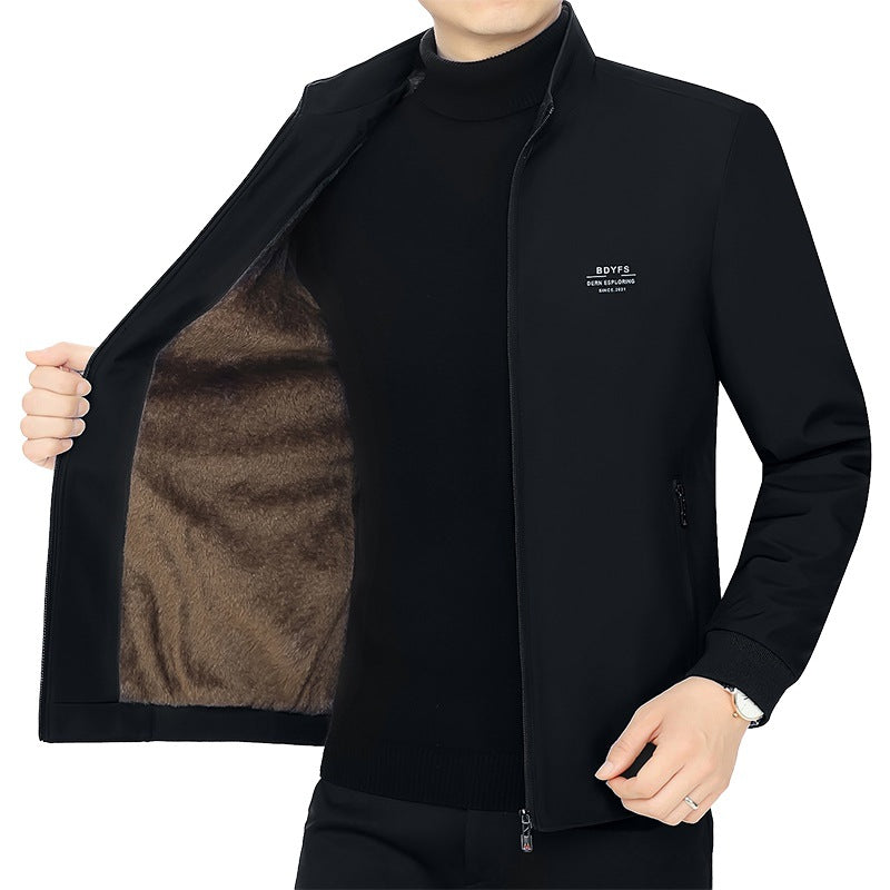 Men's field jacket with contrast inserts and chest zip pocket Mune Fashion
