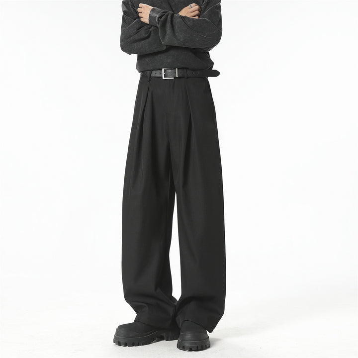 Women Wide-cut High-waisted Pants Mune Fashion