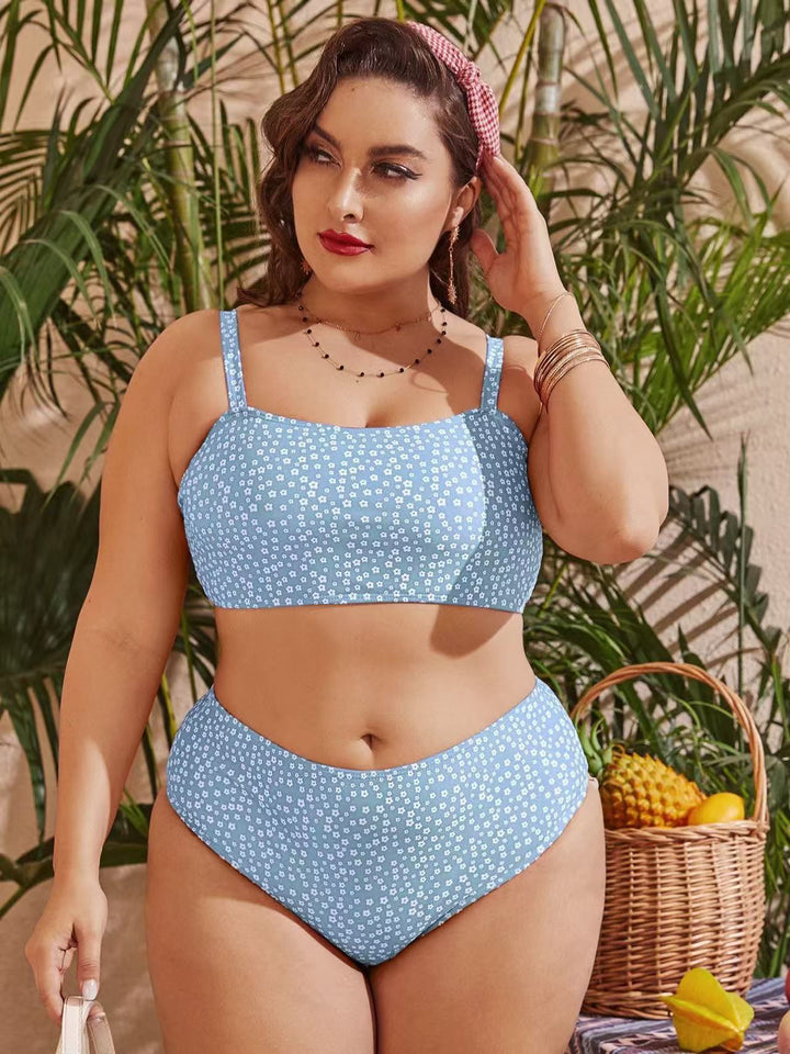 Women High-Cut Bikini with Playful Polka Dot Design Mune Fashion