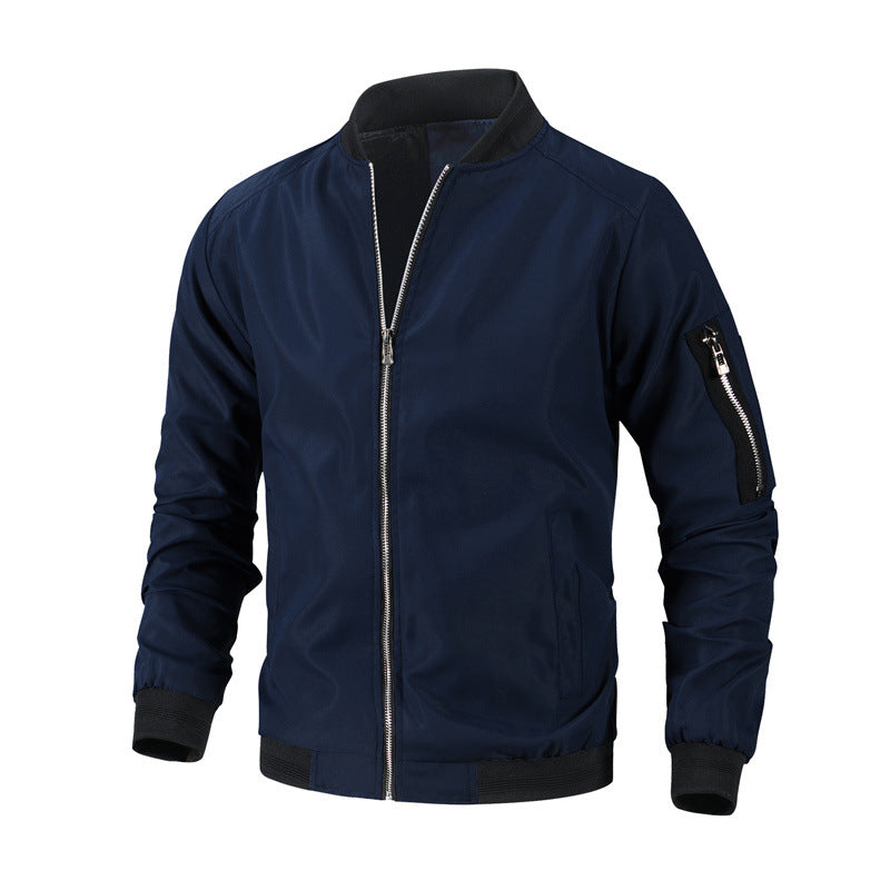 Men's Stylish Bomber Jacket with Practical Pockets Mune Fashion 1788241895