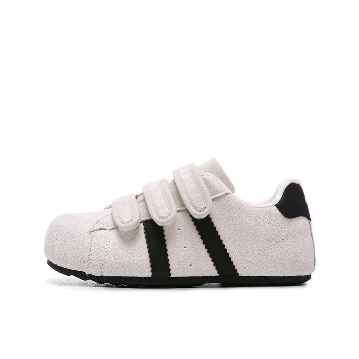 Women's comfortable hook and loop sneakers made of high-quality suede Mune Fashion