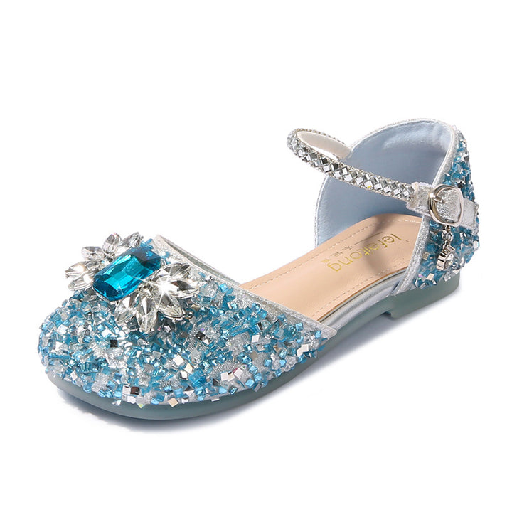 Girl Sparkling Ballerina with decorative rhinestones Mune Fashion
